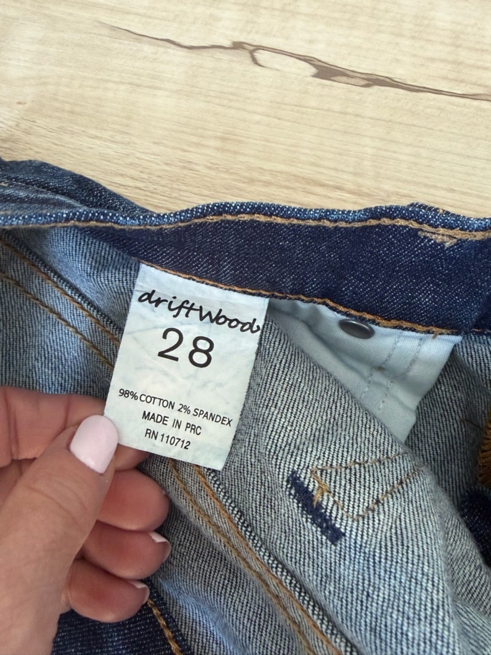 Driftwood Mid Rise Boot Cut Jeans - Picture 7 of 7